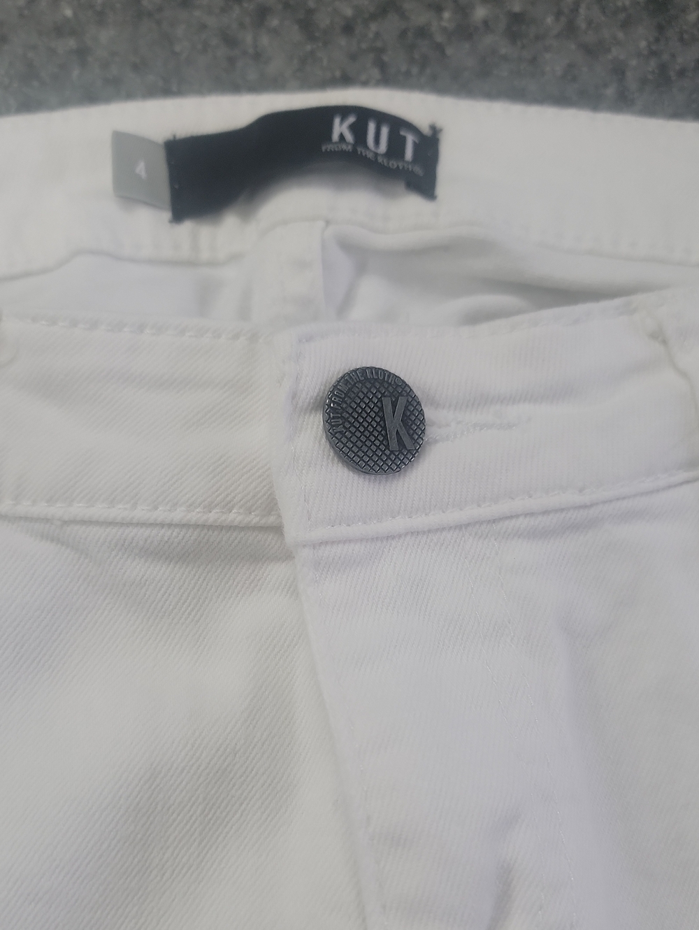Kut from the Kloth White Women's Ankle Jeans